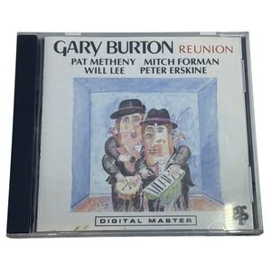 Gary Burton Reunion CD Pat Metheny GRP Records Jazz 1990 GRD-9598 Digital Master